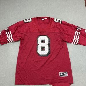 Vintage Starter Steve Young #8 San Francisco 49ers Football Jersey Mens XL 52